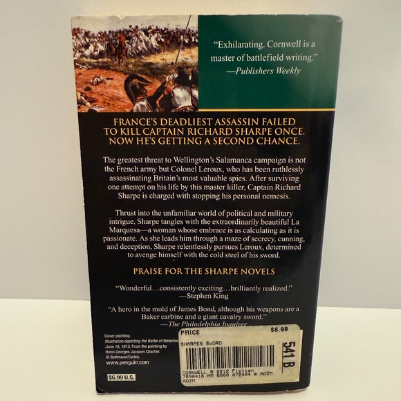 Sharpe's Sword Mass Market Paperback - Picture 2 of 5